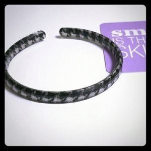 Houndstooth Skinny Bracelet
